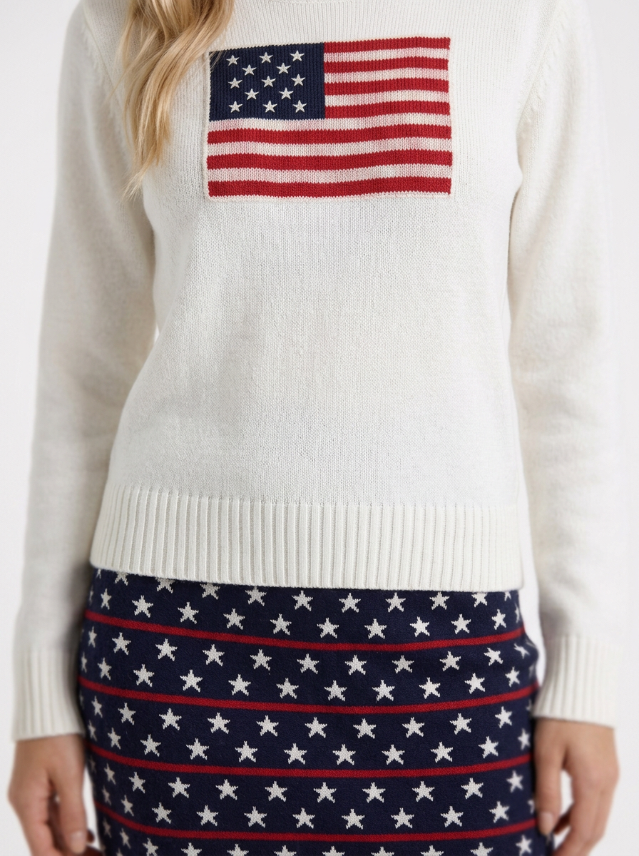 Blythe Knit Sweater - White