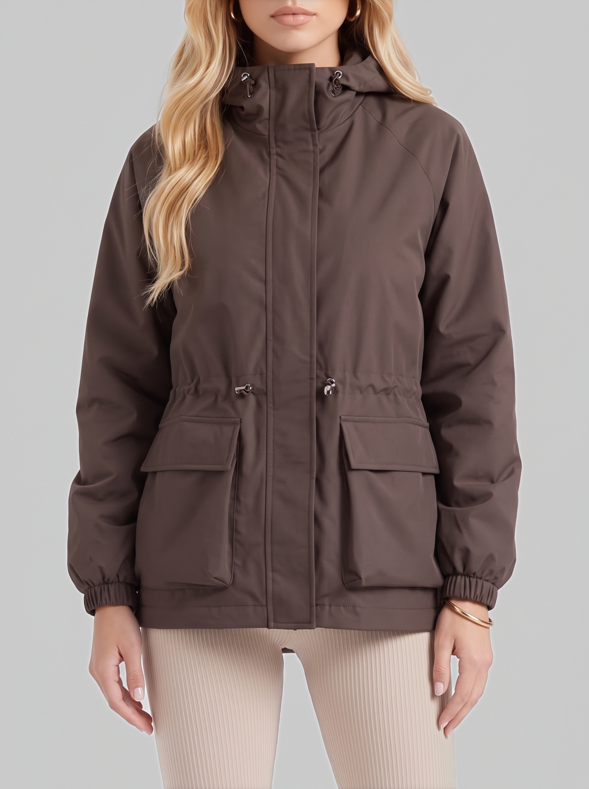 Isolde Utility Jacket - Brown
