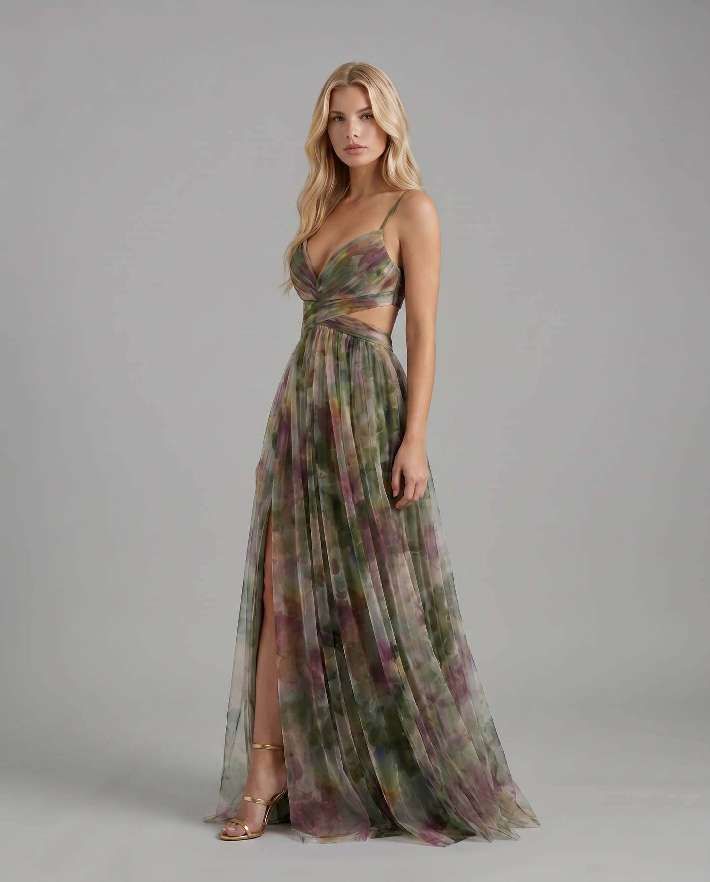 Angela Maxi Dress - Green