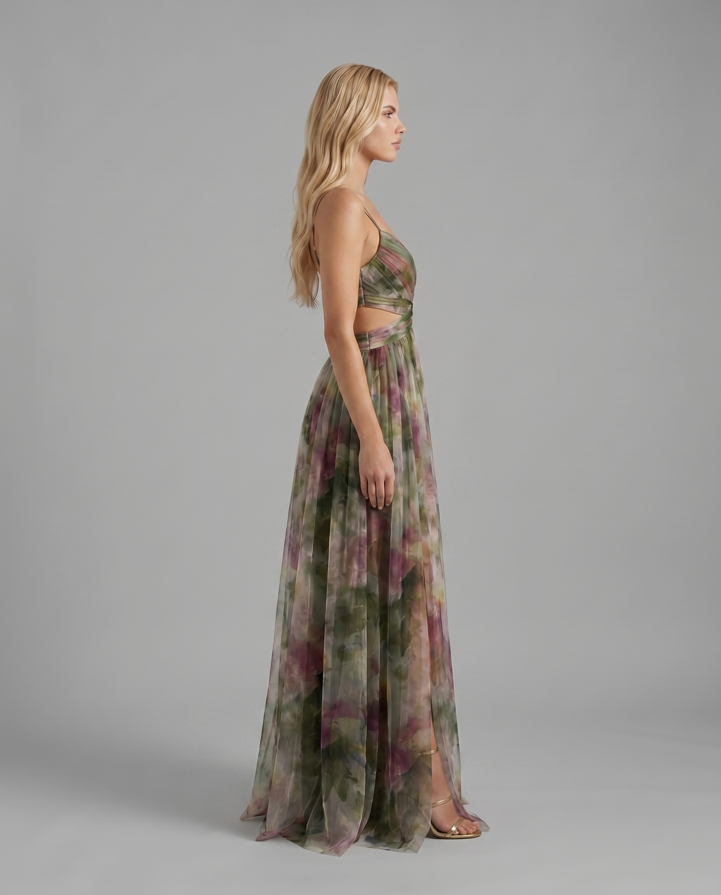 Angela Maxi Dress - Green