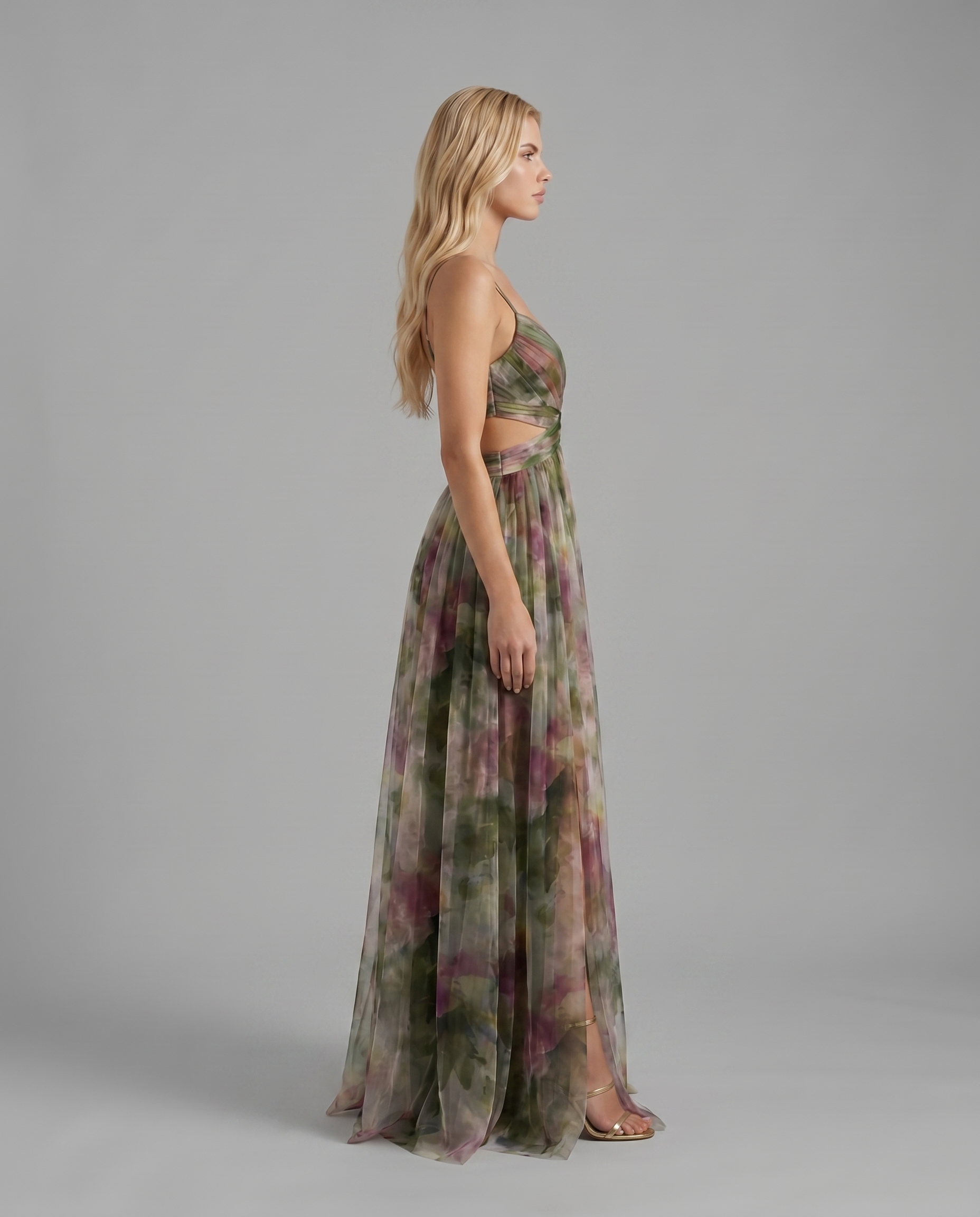 Angela Maxi Dress - Green