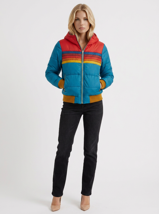 Annika Bomber Jacket - Blue