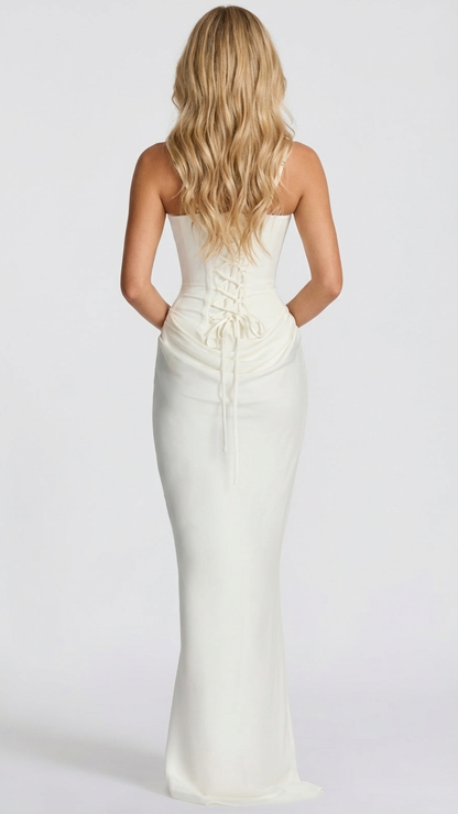 Ariana Draped Maxi Dress