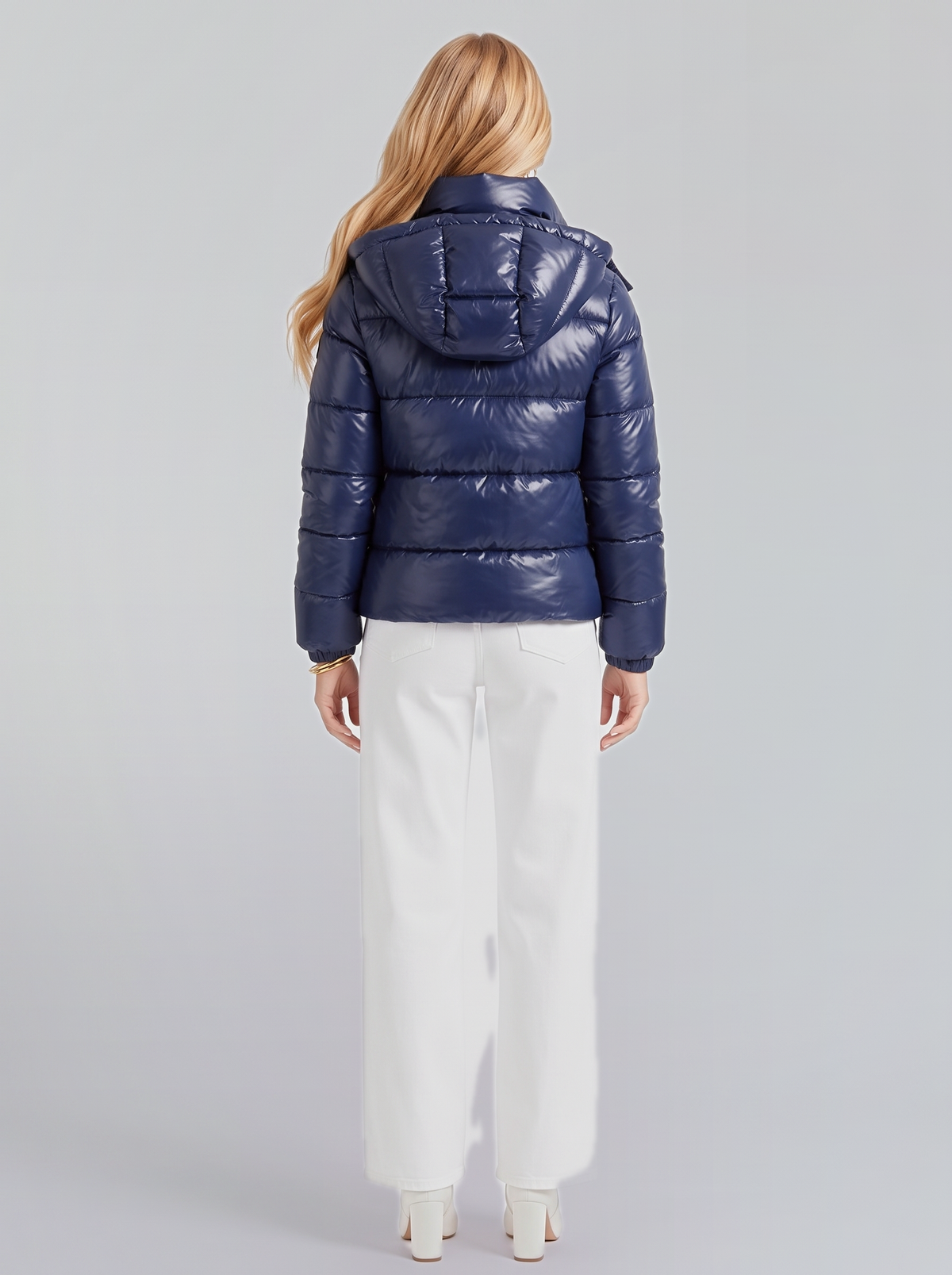 Brigitte Puffer Jacket - Navy