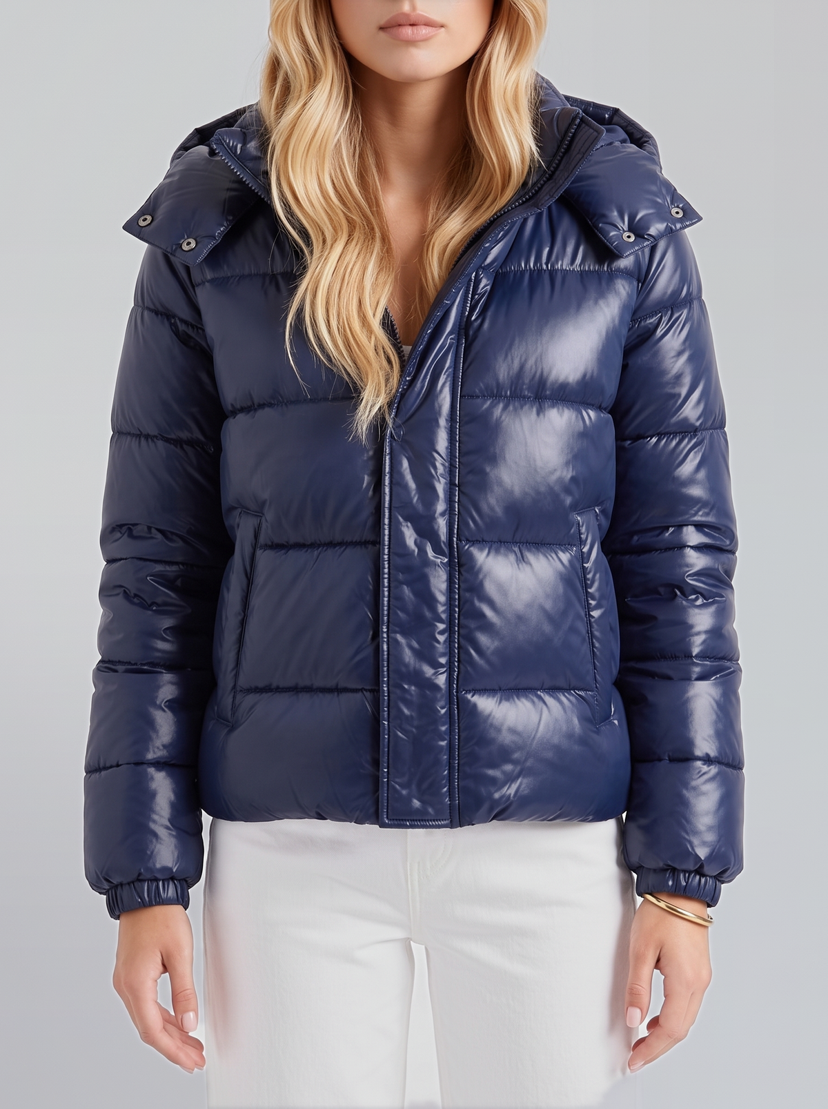 Brigitte Puffer Jacket - Navy