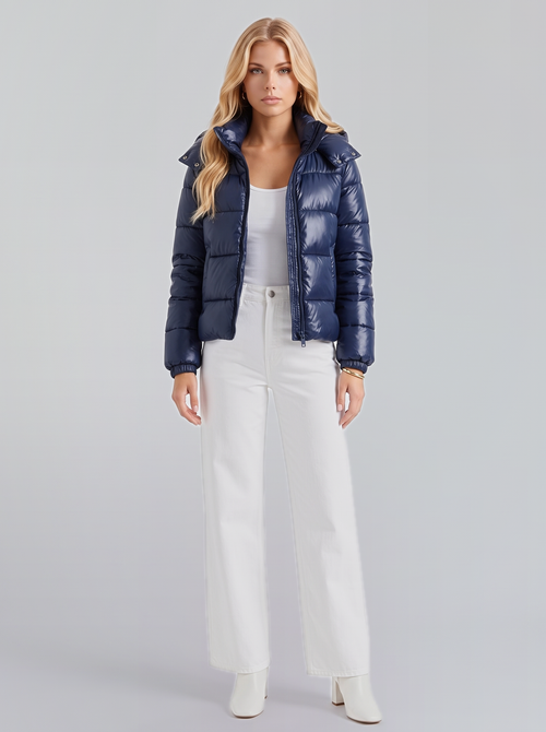 Brigitte Puffer Jacket - Navy