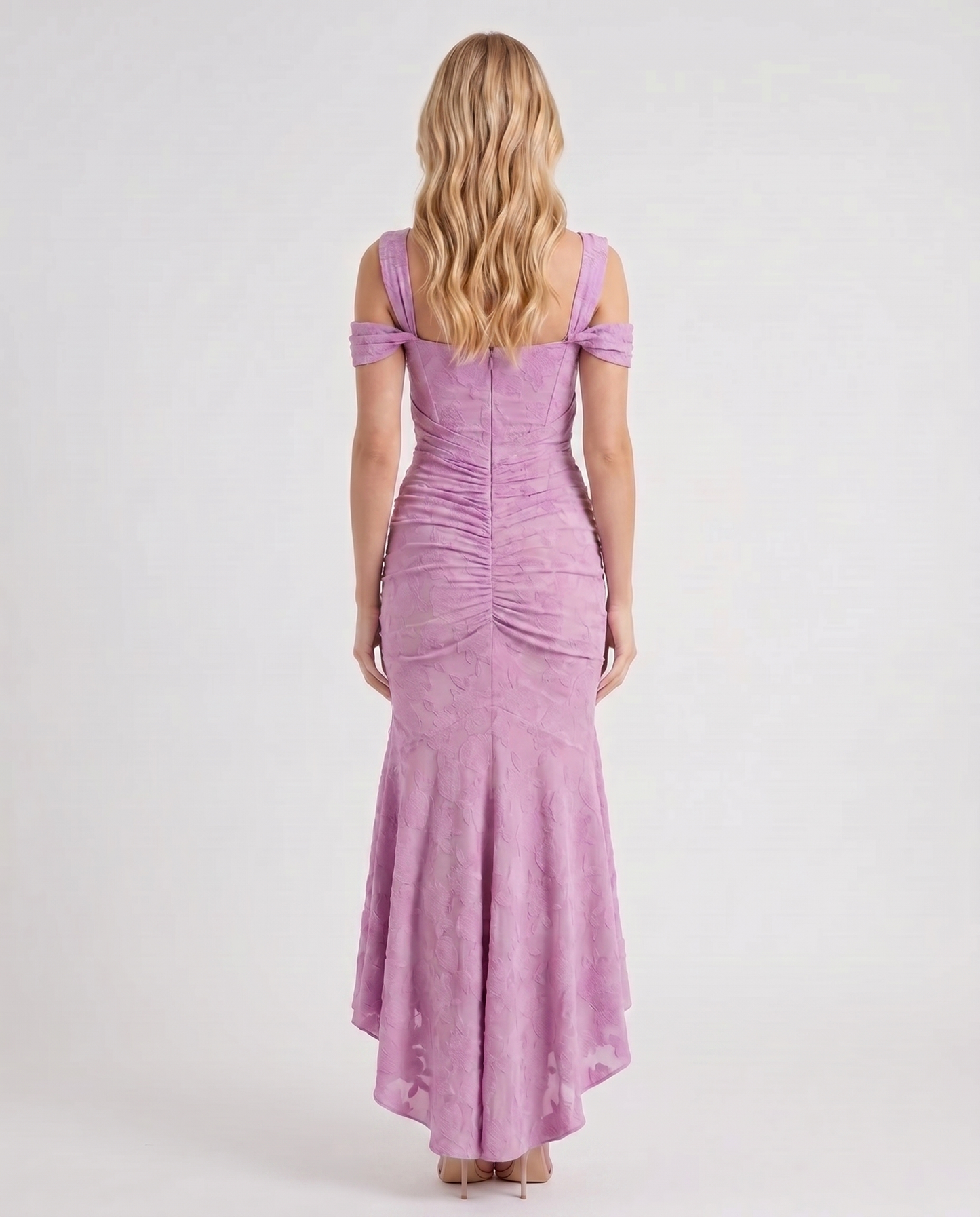 Carisia Corset Maxi Dress - Pink