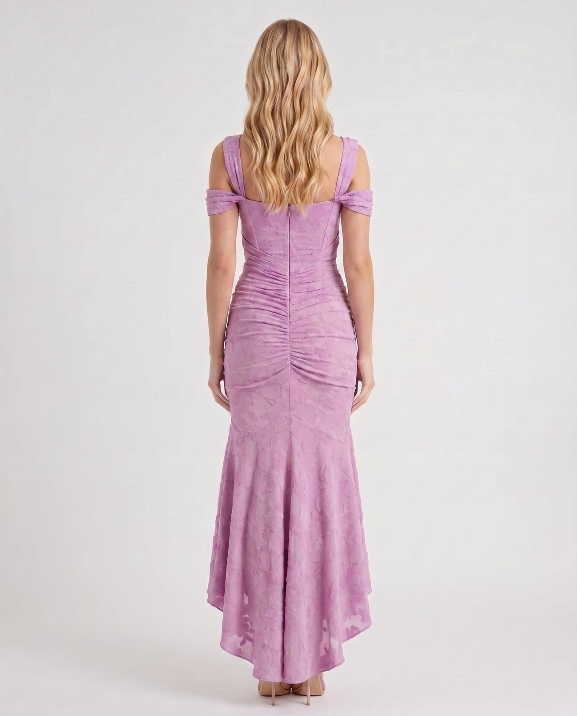 Carisia Corset Maxi Dress - Pink