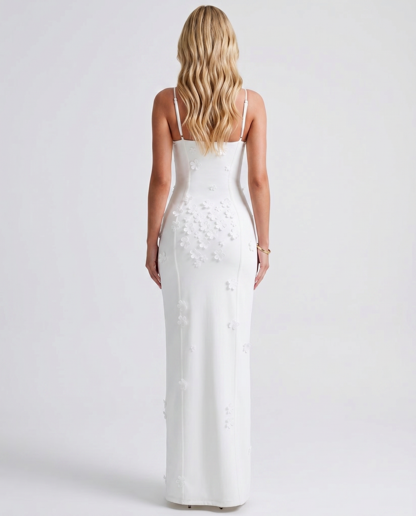 Dalary Floral Maxi Dress - Ivory