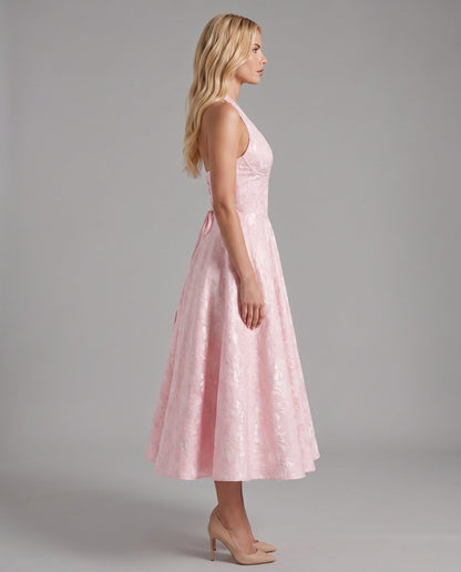 Effie Midi Dress - Blush