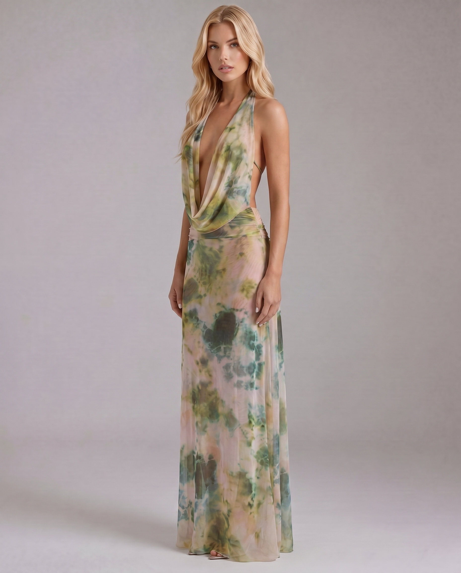 Eliza Tropical Dress - Rainforest