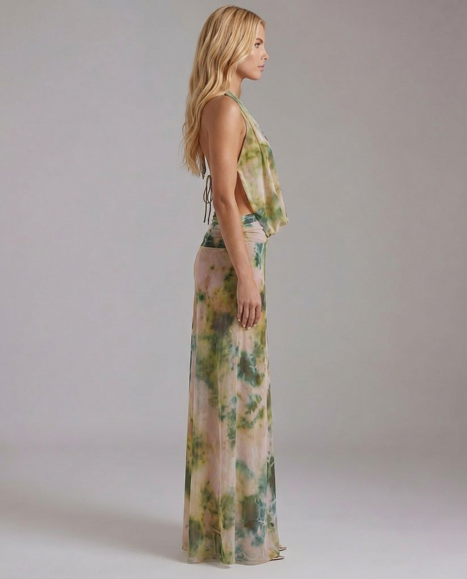 Eliza Tropical Dress - Rainforest