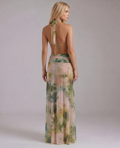 Eliza Tropical Dress - Rainforest