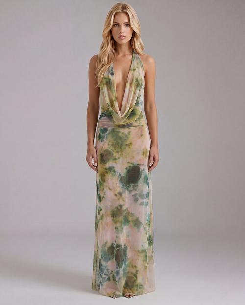 Eliza Tropical Dress - Rainforest