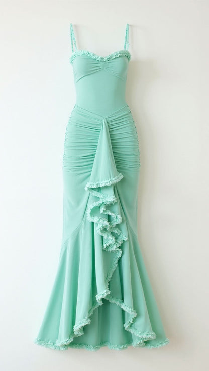 Giselle Ruffled Maxi Dress