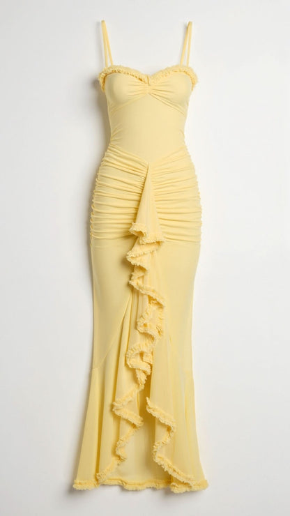 Giselle Ruffled Maxi Dress