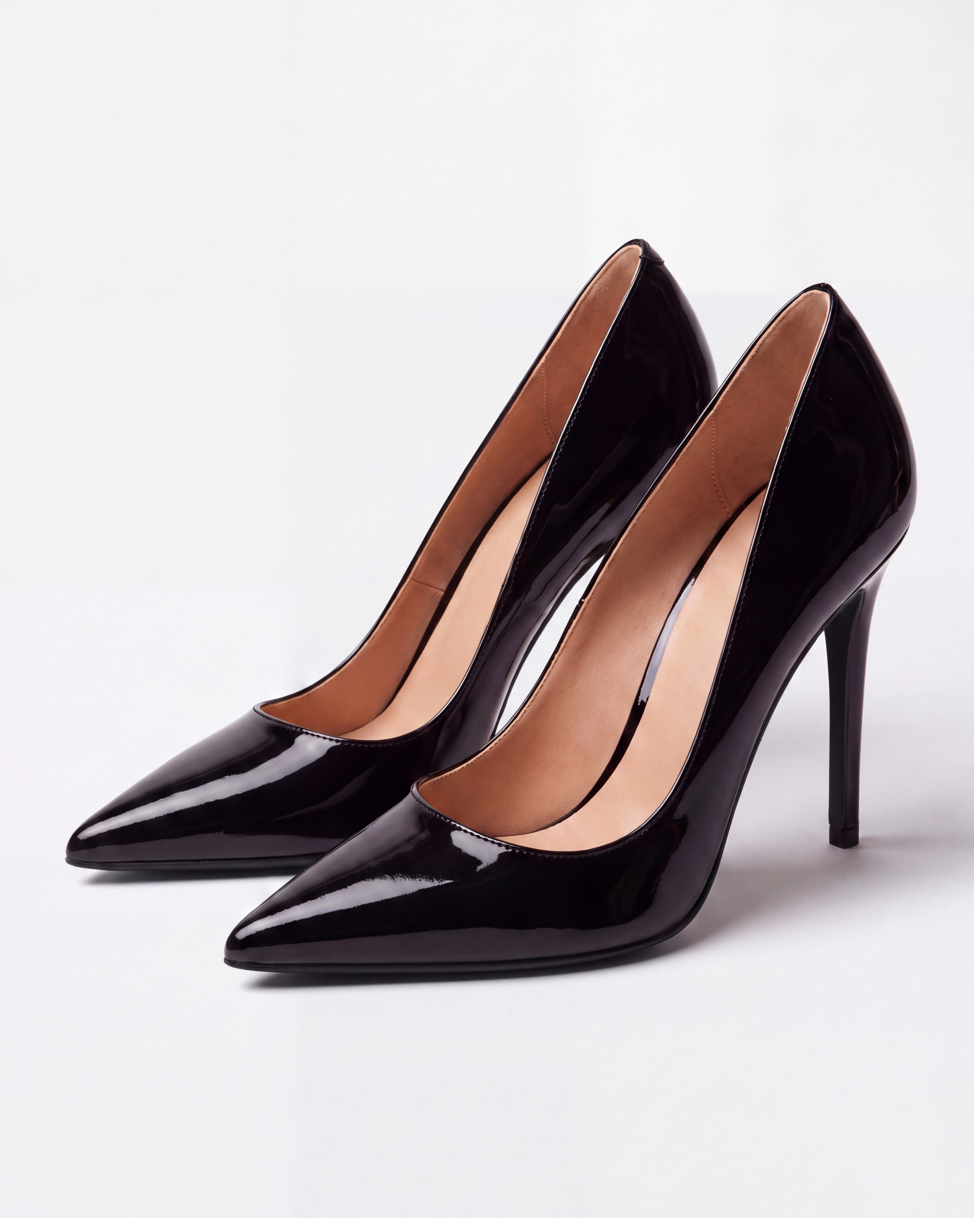 Kayla's Collectives Grace pointed toe stiletto heel in black — view 4
