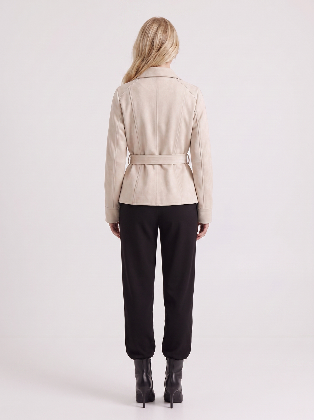 Hattie Shawl Jacket - Beige