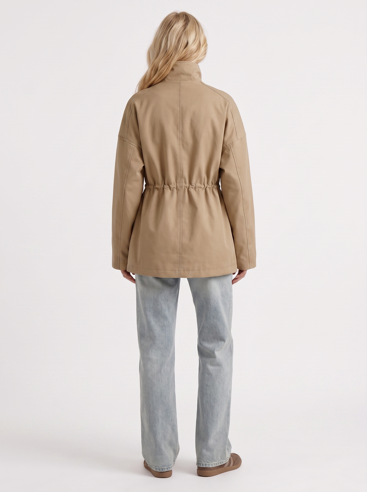 Indira Utility Jacket - Khaki