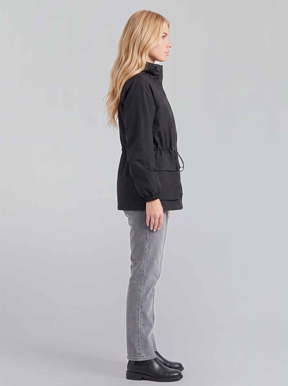 Isolde Utility Jacket - Black