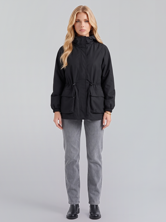 Isolde Utility Jacket - Black