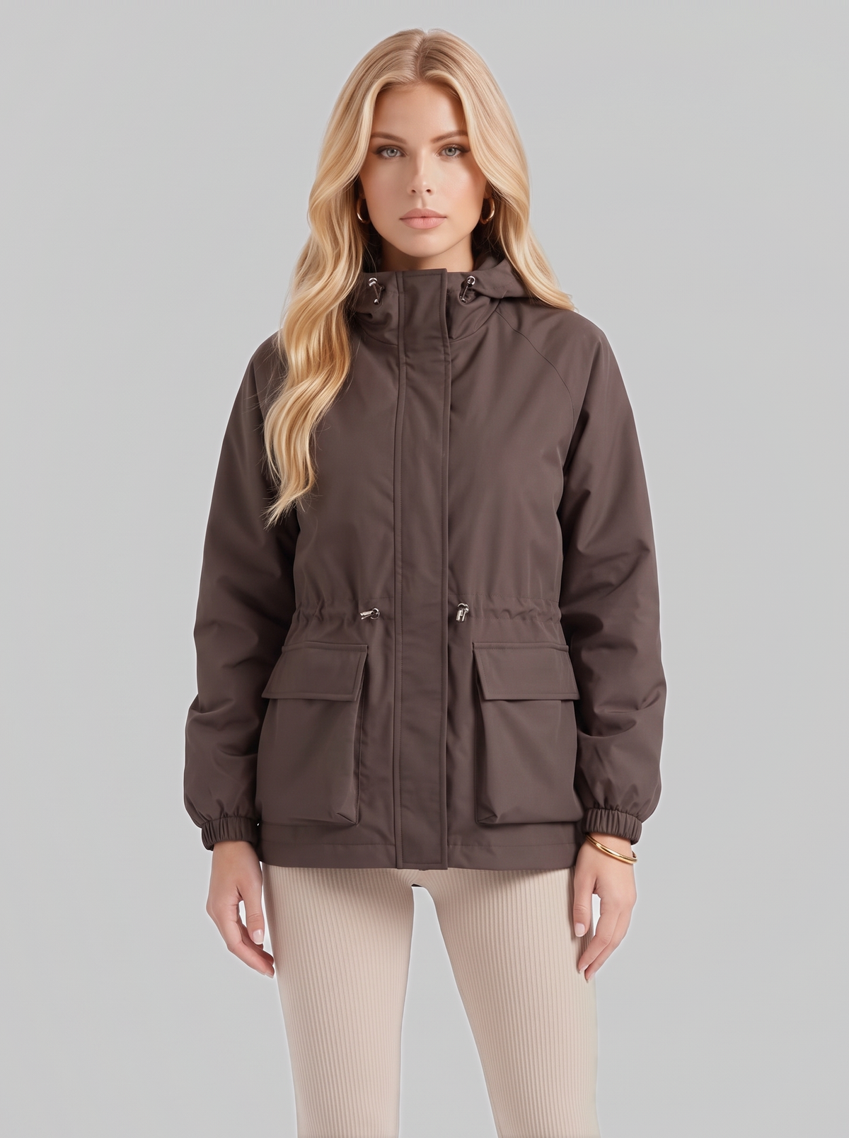 Isolde Utility Jacket - Brown
