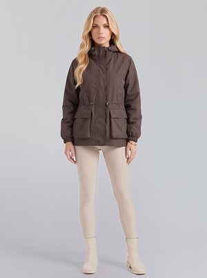 Isolde Utility Jacket - Brown