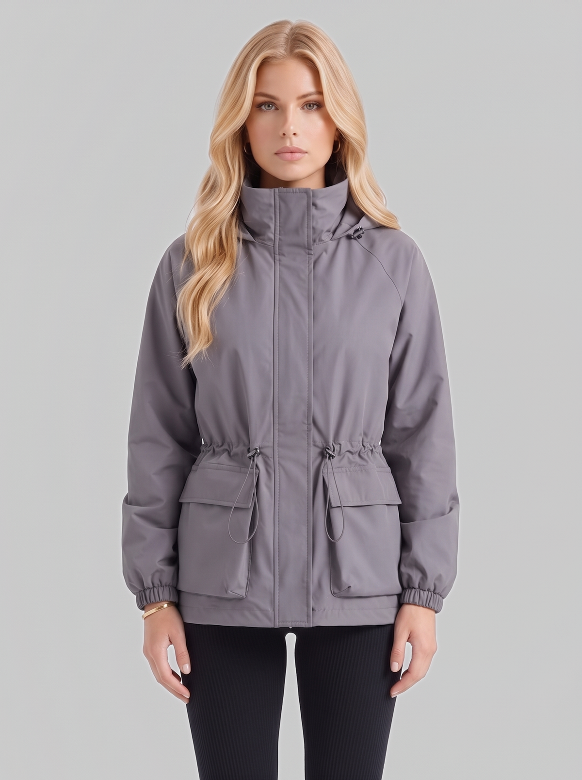Isolde Utility Jacket - Gray
