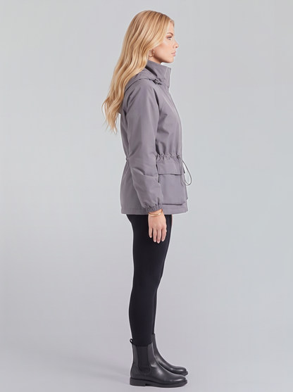 Isolde Utility Jacket - Gray
