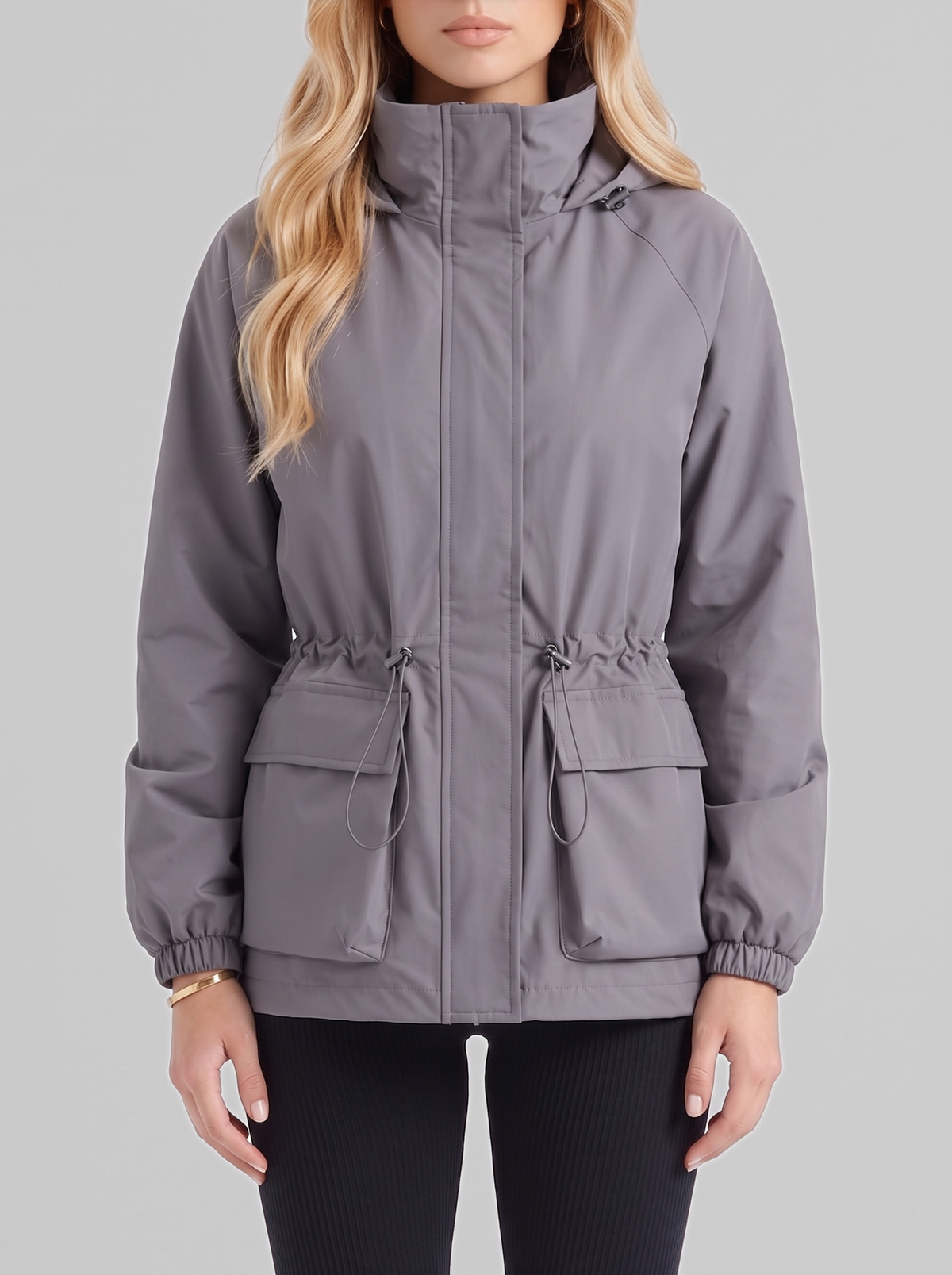 Isolde Utility Jacket - Gray