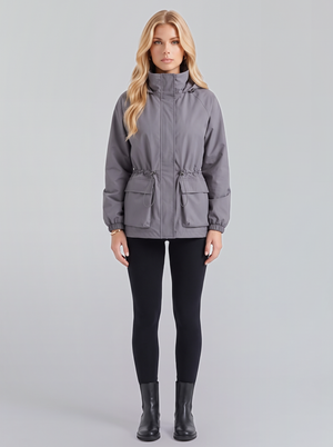 Isolde Utility Jacket - Gray