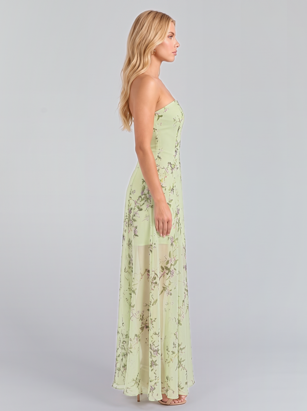 Jacinta Floral Maxi Dress - Sage
