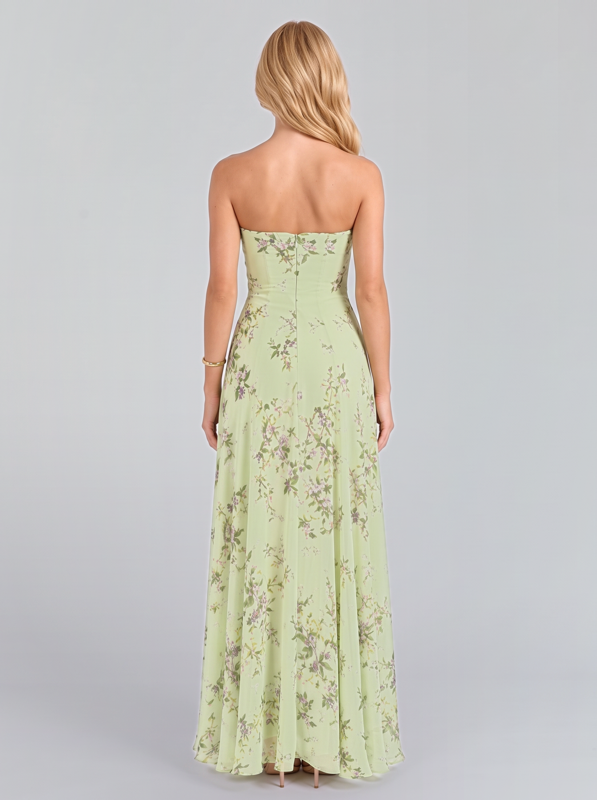 Jacinta Floral Maxi Dress - Sage