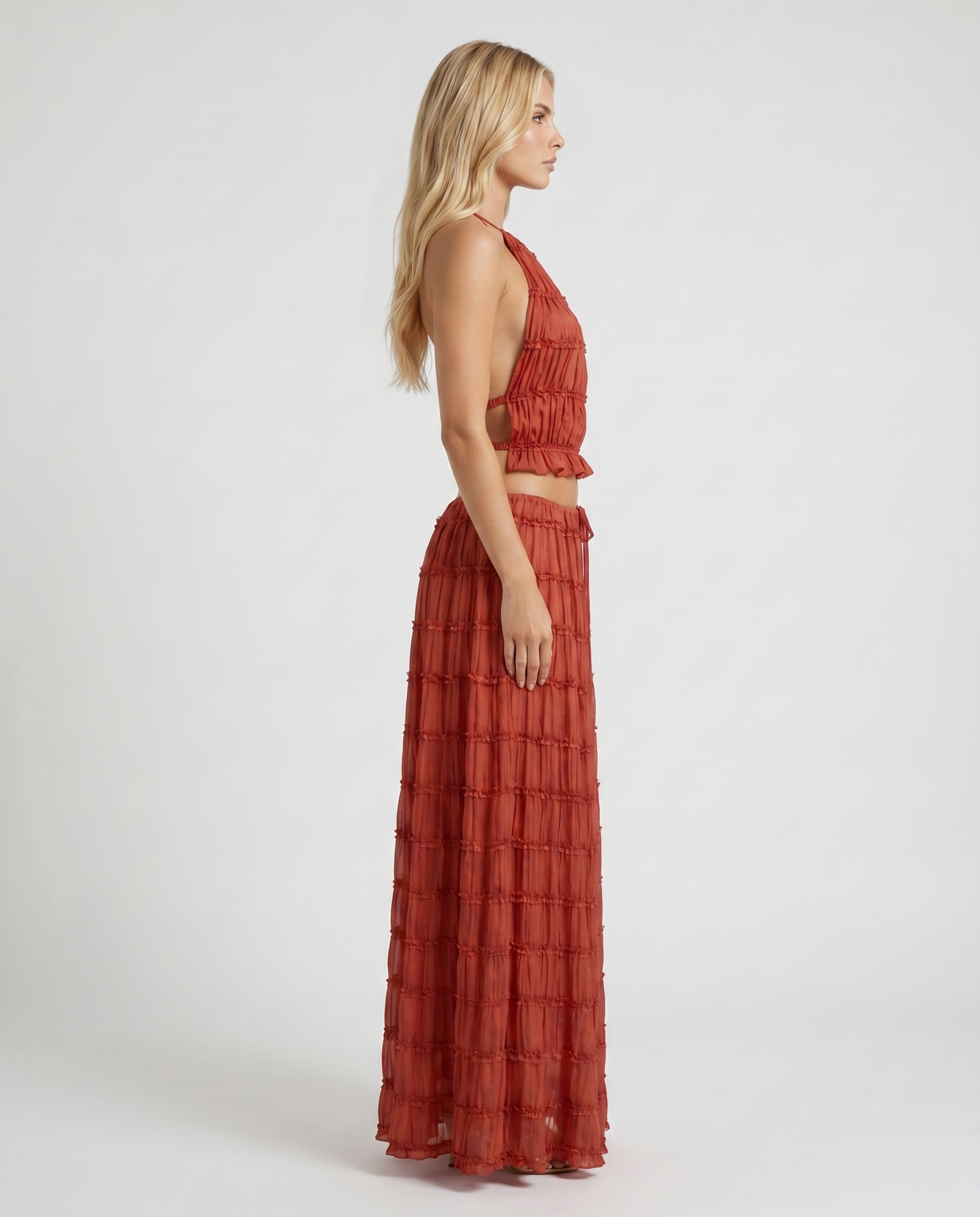 Juliette Halter Set - Red