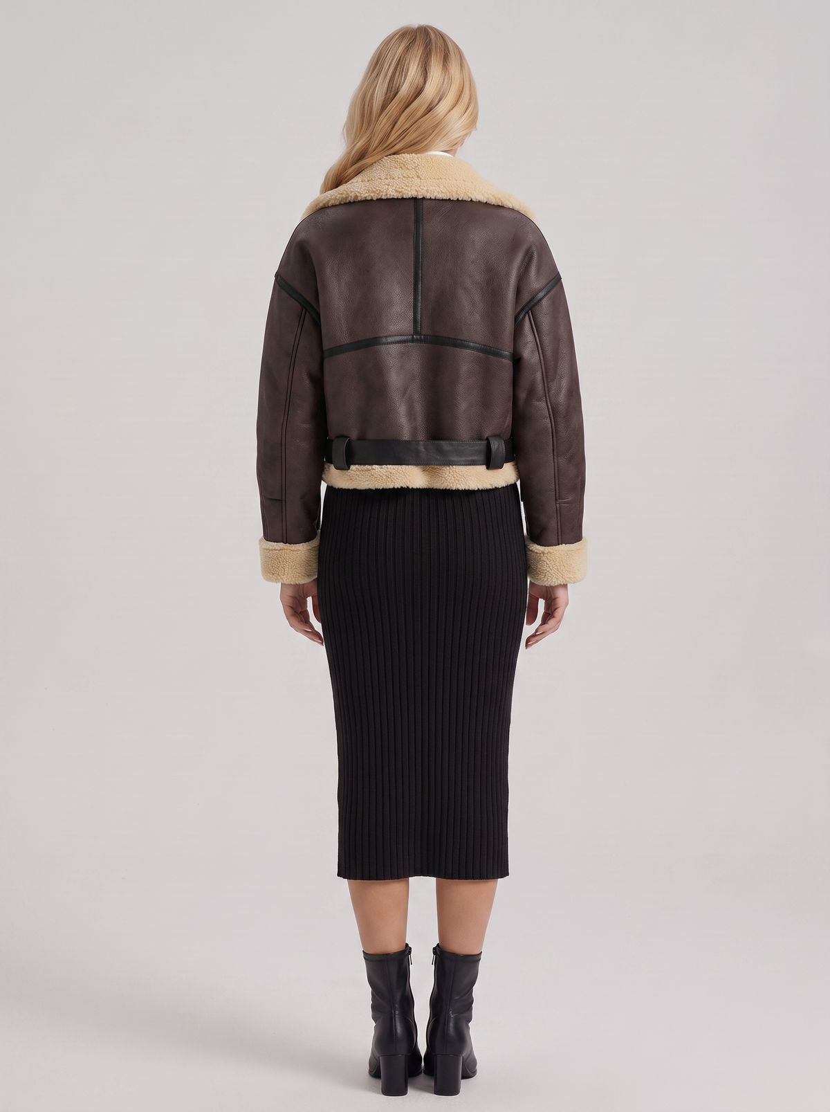 Juniper Aviator Jacket - Brown