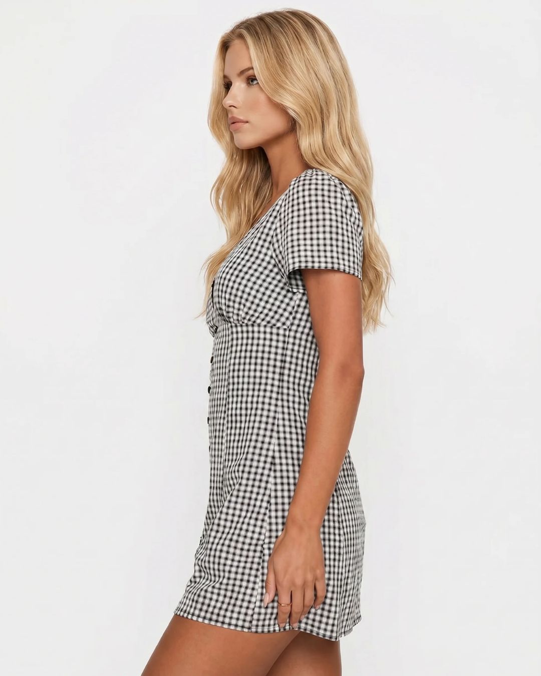 Kyla Mini Playsuit - Black