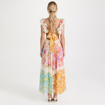 Liana Ruffle Maxi Dress