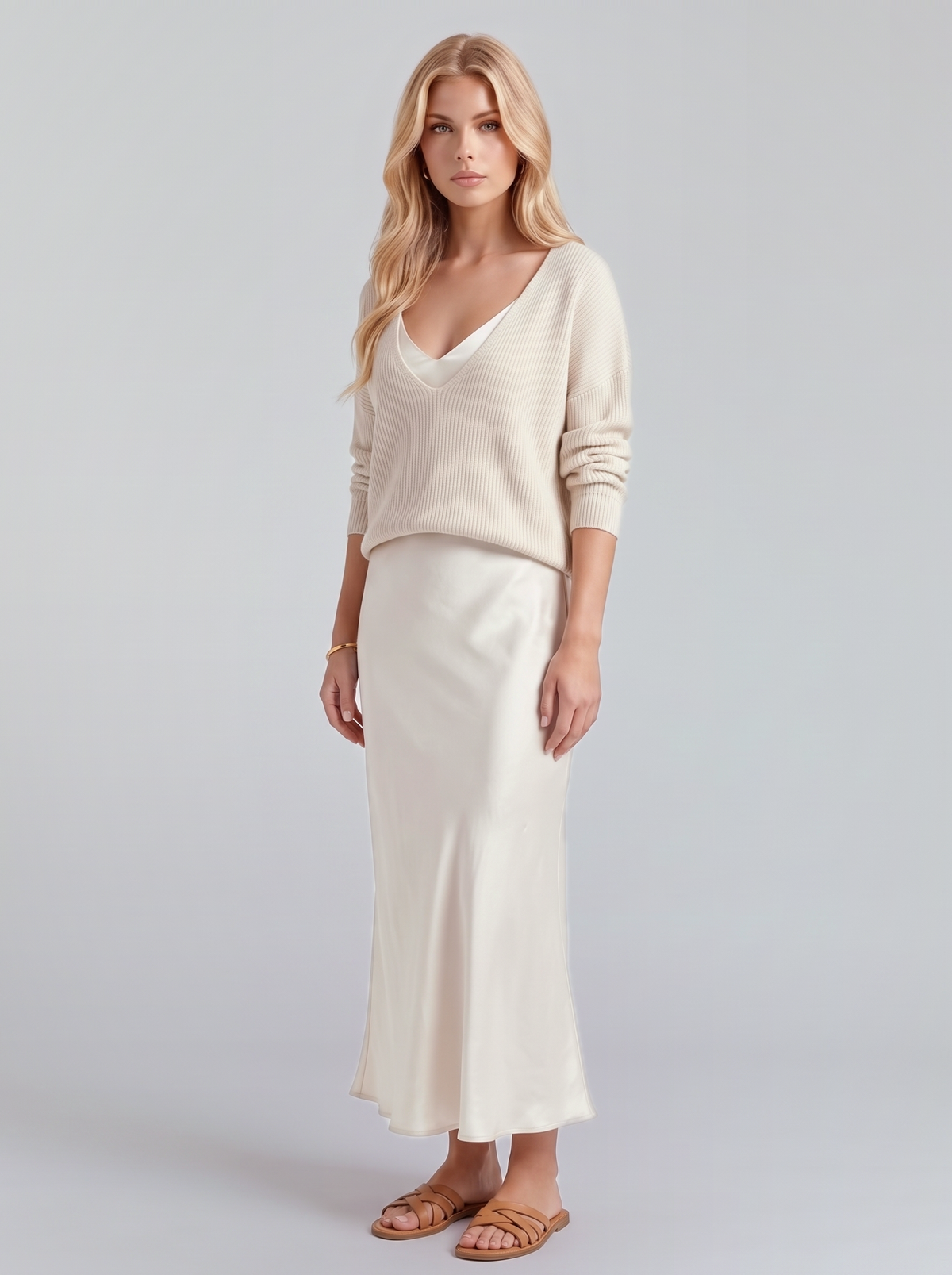 Lorena Dress Set - Ivory