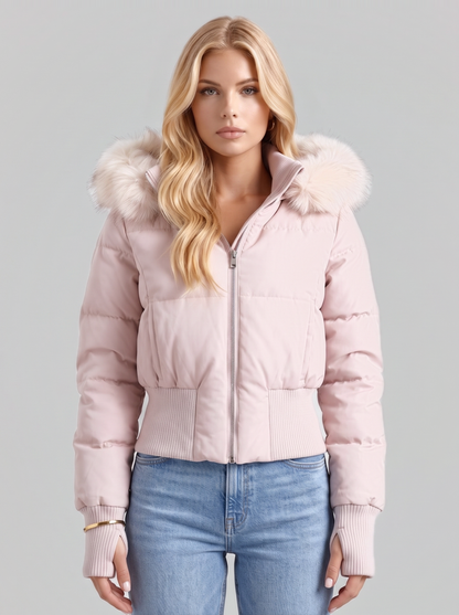 Lucia Puffer Jacket - Pink