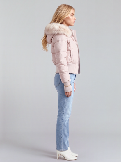 Lucia Puffer Jacket - Pink