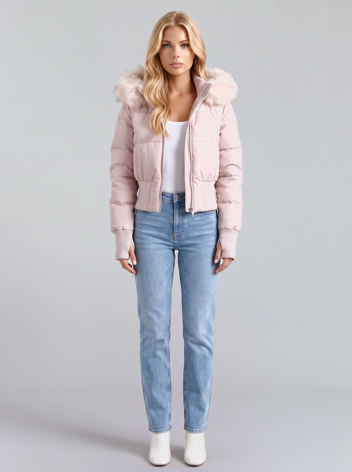 Lucia Puffer Jacket - Pink