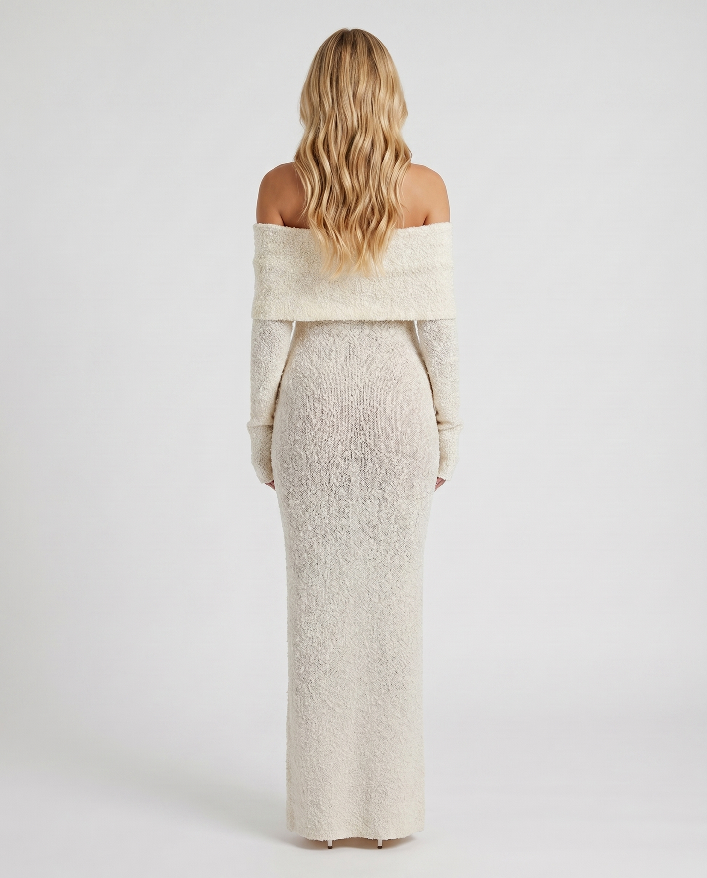 Marisol Off-Shoulder Maxi Dress - Ivory