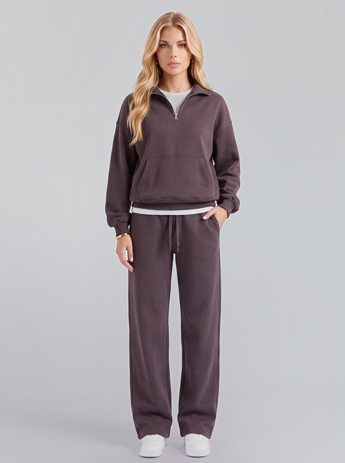 Melody Pants Set - Plum