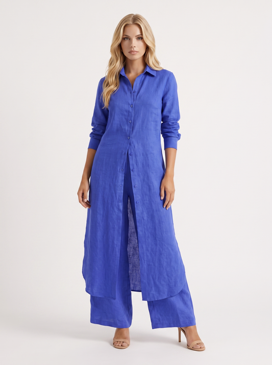 Nell Pants Set - Blue