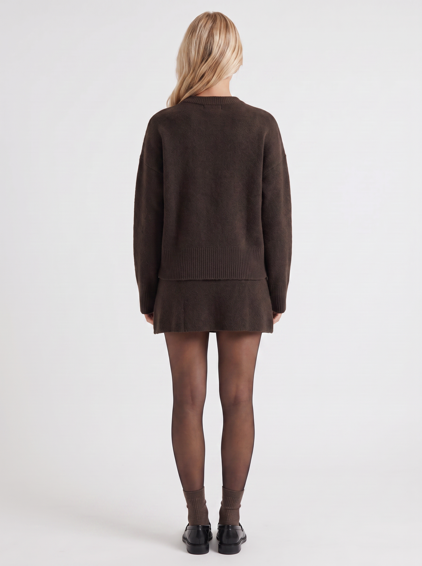 Nicolette Skirt Set - Brown