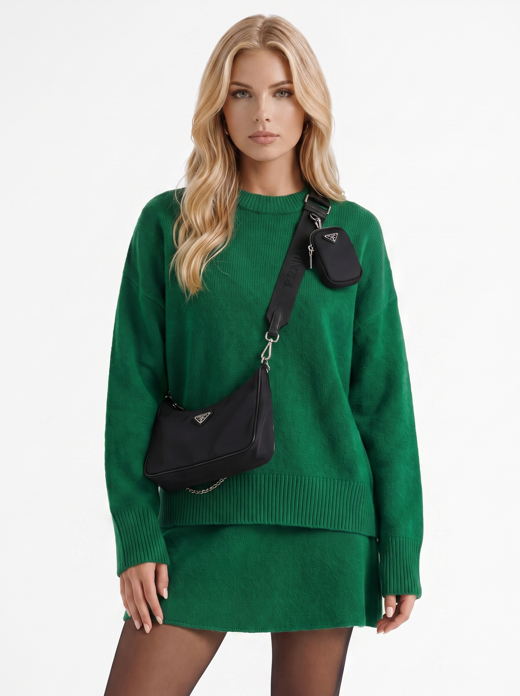 Nicolette Skirt Set - Green