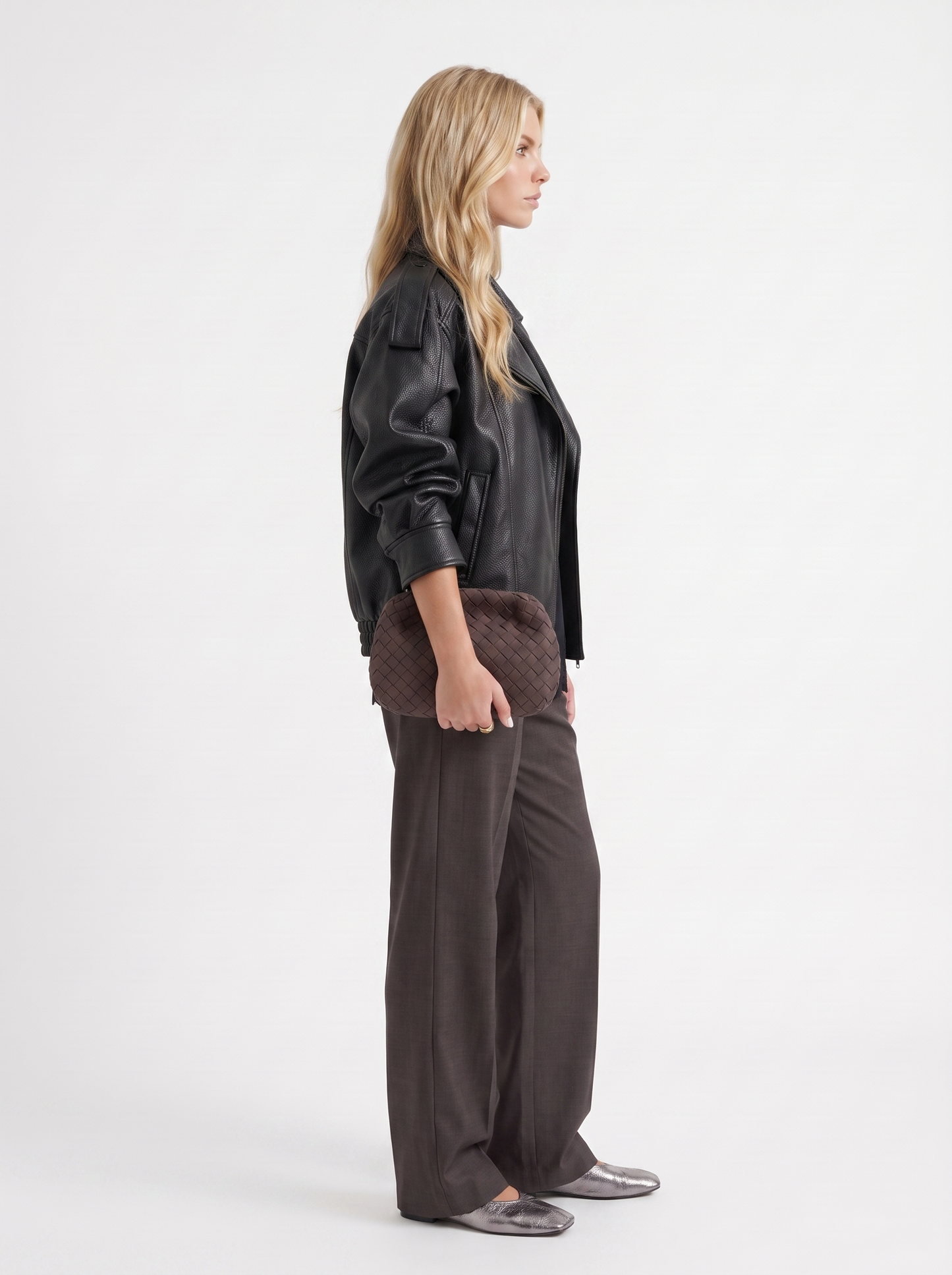 Philippa Biker Jacket - Black