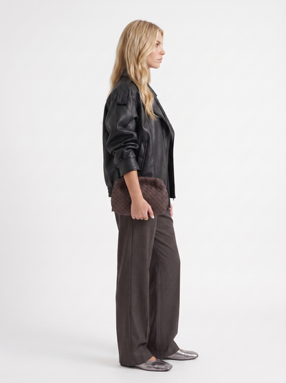 Philippa Biker Jacket - Black