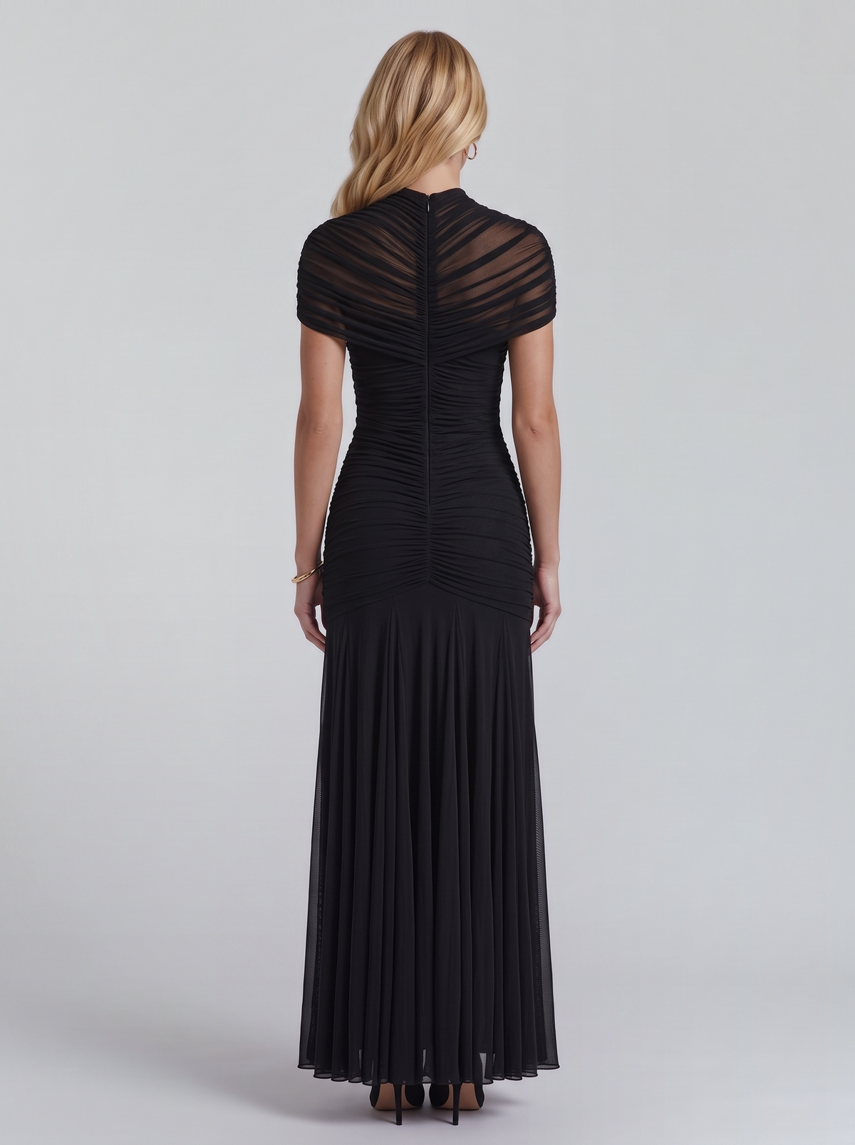 Ramona Cutout Maxi Dress - Black