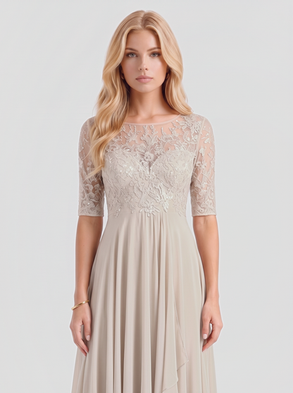 Rosetta Lace Maxi Dress - Cream